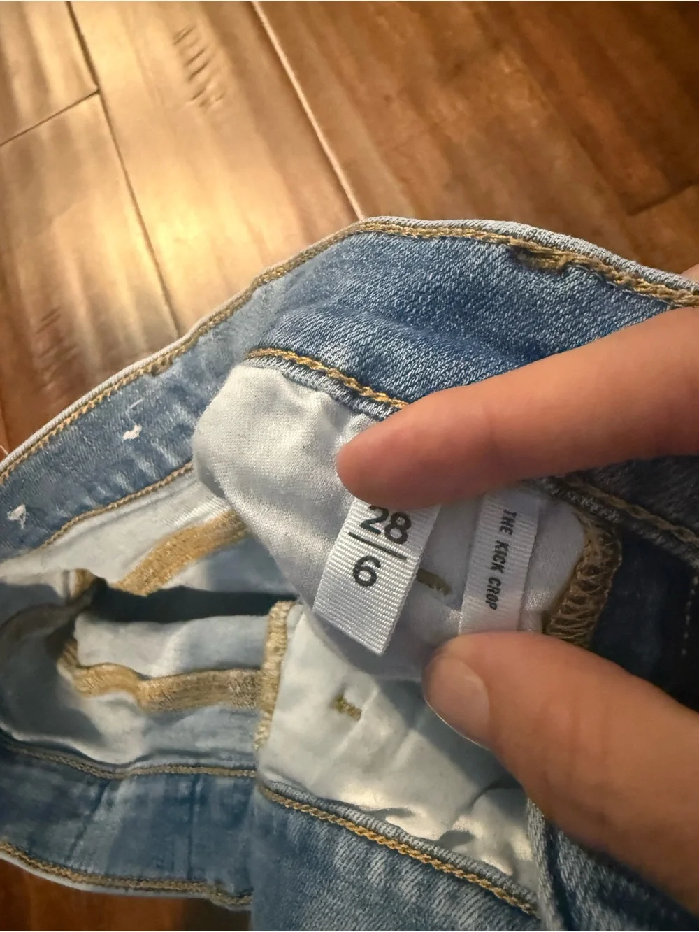 Loft Patchwork Kick Crop Pant (6)